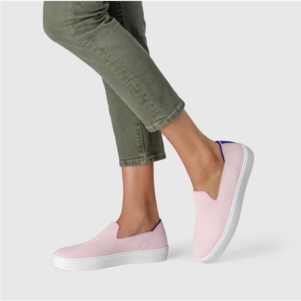 RETIRED Brand new in box Rothys sneakers in pink.